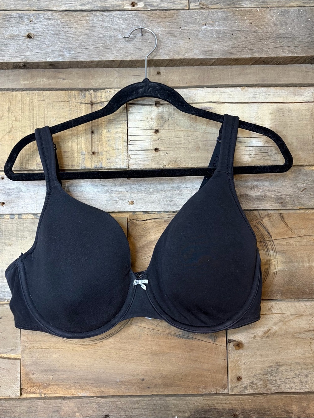 Cacique Women's Black Padded Underwire Bra - Comfortable Everyday Support 40DD